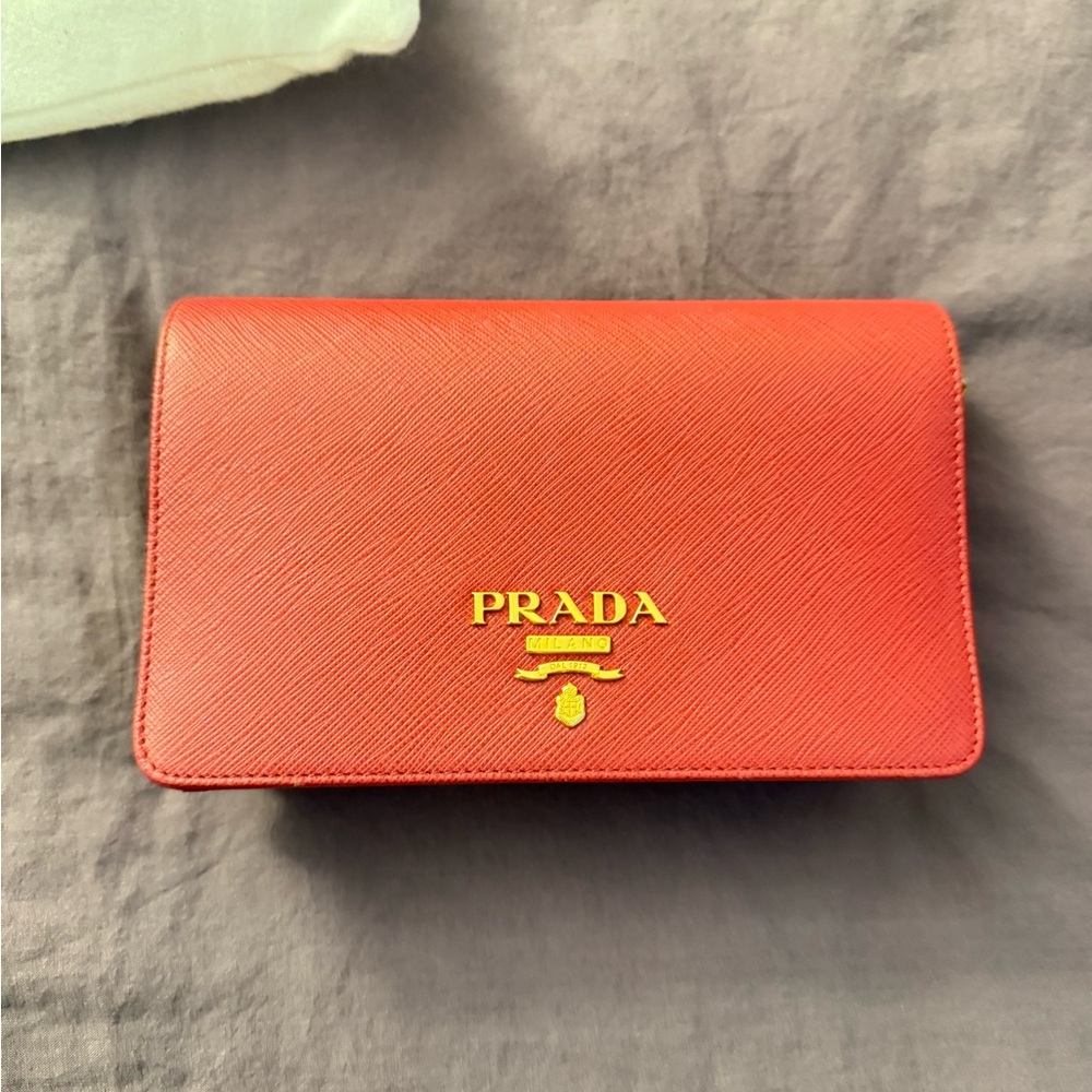 Prada Red Crossbody Bag
